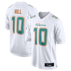 #10 Tyreek Hill Player M.Dolphins White Fashion Game Football Jerseys