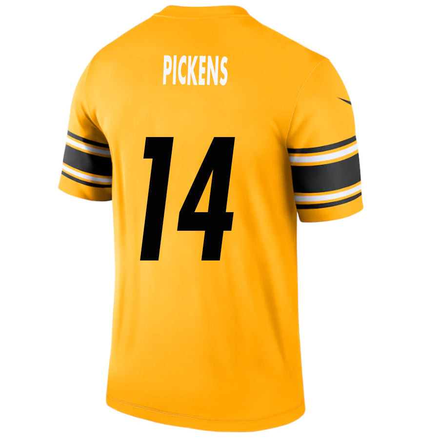 #14 George Pickens Player P.Steelers Gold Game Football Jerseys