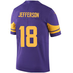 #18 Justin Jefferson Player MN.Vikings Purple Legend Game Stitched Football Jerseys