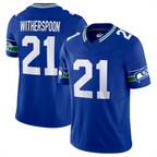 #21 Devon Witherspoon Player S.Seahawks Royal Alternate Vapor F.U.S.E. Limited Fotoball Jerseys