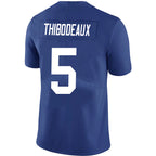 #5 Kayvon Thibodeaux Player NY.Giants Royal Vapor F.U.S.E. Limited Football Jerseys