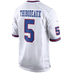 #5 Kayvon Thibodeaux Player NY.Giants White Game Football Jerseys