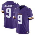 #9 J.J. McCarthy Player MN.Vikings Purple Vapor F.U.S.E. Limited Football Jerseys