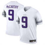 #9 J.J. McCarthy Player MN.Vikings White Alternate Legend Football Jerseys