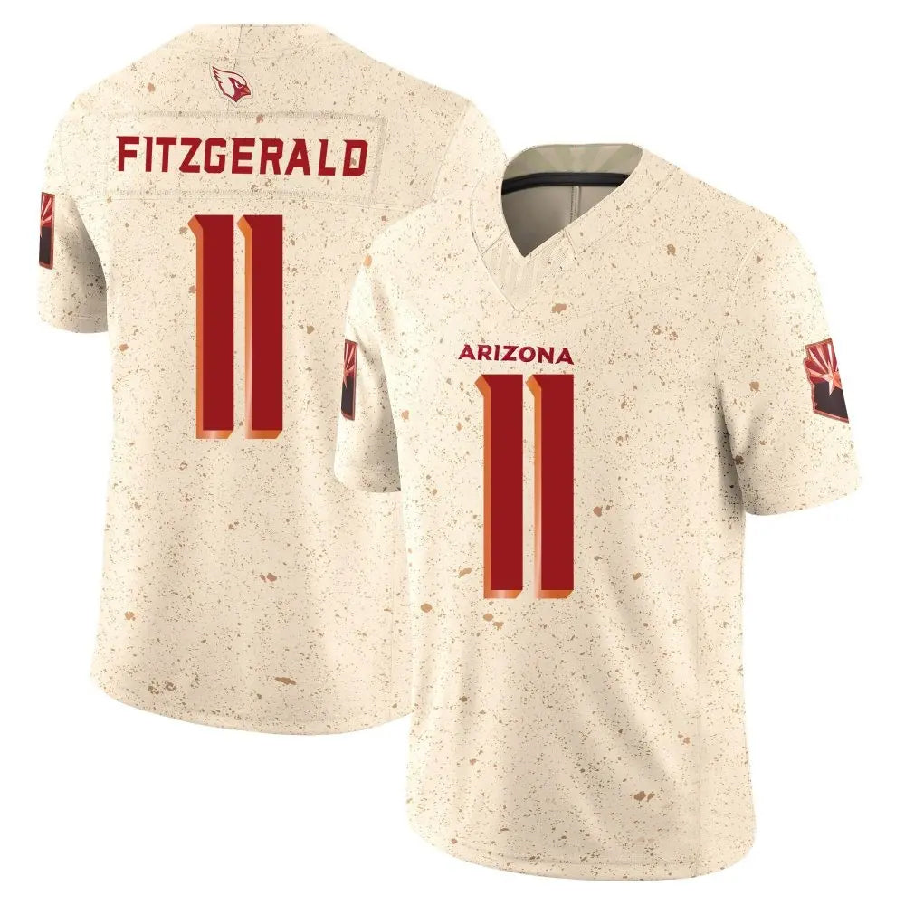 A.Cardinals #11 Larry Fitzgerald Player Natural Rivalries Collection Limited Football Jerseys