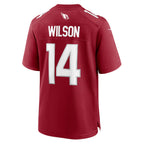 A.Cardinals #14 Michael Wilson Player Cardinal Home Game Football Jerseys