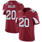 A.Cardinals #20 DeeJay Dallas Player Red Limited Football Jerseys