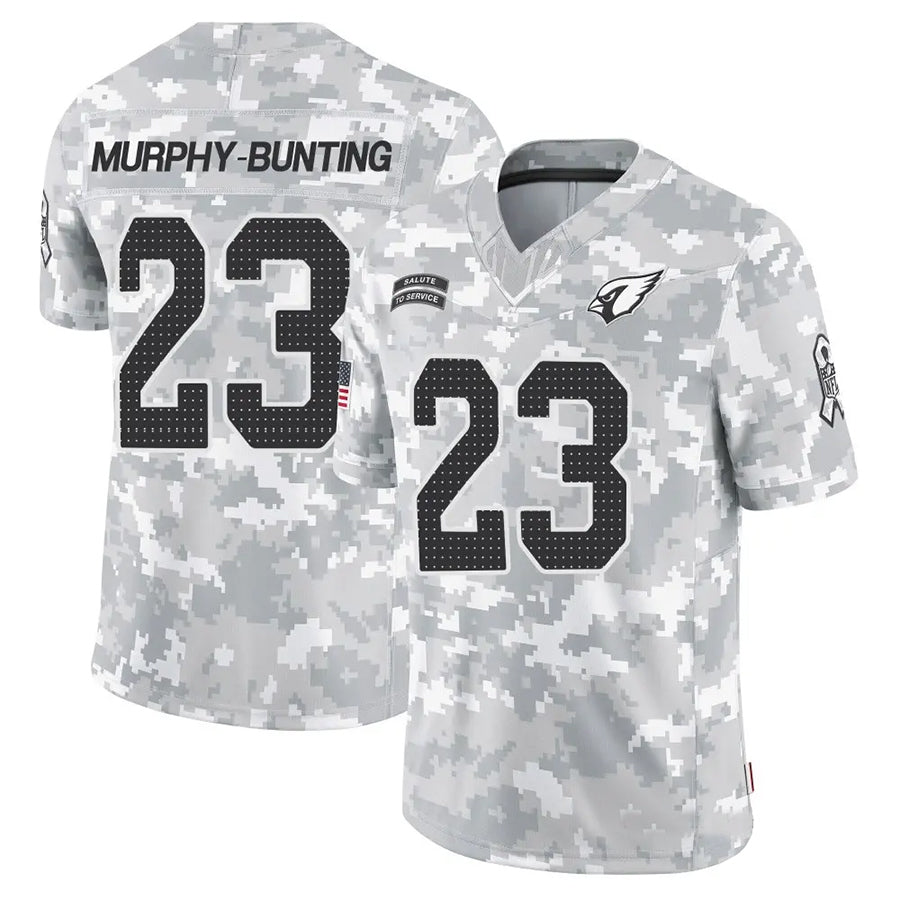 A.Cardinals #23 Sean Murphy-Bunting Player Camo Salute to Service Limited Stitched Football Jerseys