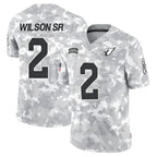 A.Cardinals #2 Mack Wilson Sr. Player Camo Salute to Service Limited Stitched Football Jerseys