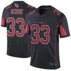 A.Cardinals #33 Trey Benson Player Black Vapor Limited Elite Football Jerseys