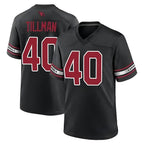 A.Cardinals #40 Pat Tillman Player Black Game Football Jerseys