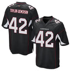 A.Cardinals #42 Dadrion Taylor-Demerson Player Black Game Football Jerseys