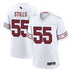 A.Cardinals #55 Dante Stills Player White Home Game Football Jerseys