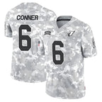 A.Cardinals #6 James Conner Player Camo Salute to Service Limited Stitched Football Jerseys
