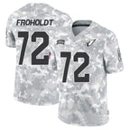 A.Cardinals #72 Hjalte Froholdt Player Camo Salute to Service Limited Stitched Football Jerseys