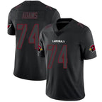 A.Cardinals #74 Isaiah Adams Player Black Legend Limited Elite Football Jerseys