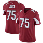 A.Cardinals #75 Christian Jones Player Red Limited Football Jerseys