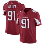 A.Cardinals #91 L.J. Collier Player Cardinal Vapor Untouchable Limited Football Jerseys