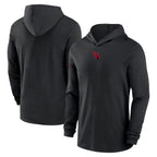 A.Cardinals Black Sideline Performance Long Sleeve Hoodie Player Football Jerseys