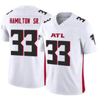A.Falcons #33 Antonio Hamilton Sr. Player White Vapor F.U.S.E. Limited Football Jerseys