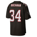 A.Falcons #34 Ray Buchanan Player Mitchell & Ness Retired Legacy Replica Black Football Jerseys