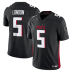 A.Falcons #5 Drake London Player Black Vapor F.U.S.E. Limited Football Jerseys