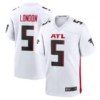 A.Falcons #5 Drake London Player White Game Football Jerseys