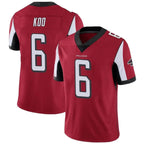 A.Falcons #6 Younghoe Koo Player Red Vapor Untouchable Limited Football Jerseys