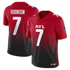 A.Falcons #7 Bijan Robinson Player Red Vapor F.U.S.E. Limited Football Jerseys