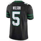 #5 Garrett Wilson Player NY.Jets Black Vapor F.U.S.E. Limited Football Jerseys