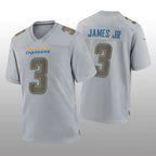 #3 Derwin James Jr. Player LA.Chargers Gray Game Football Jerseys