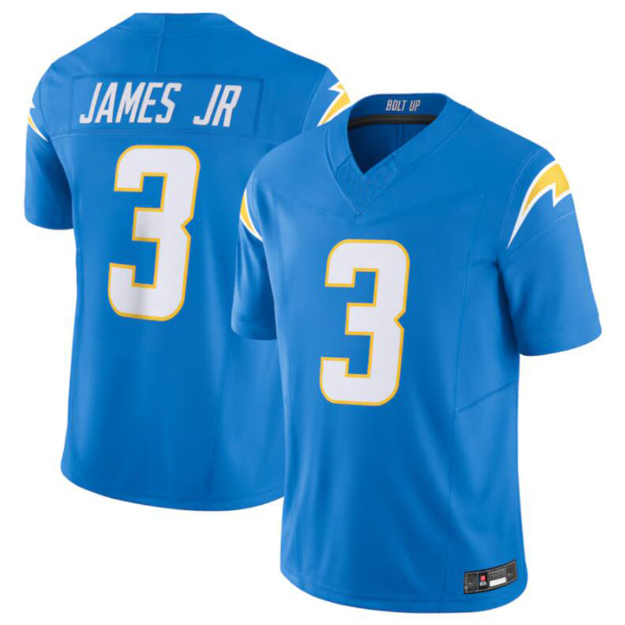 #3 Derwin James Jr. Player LA.Chargers Powder Blue Vapor F.U.S.E. Limited Football Jerseys