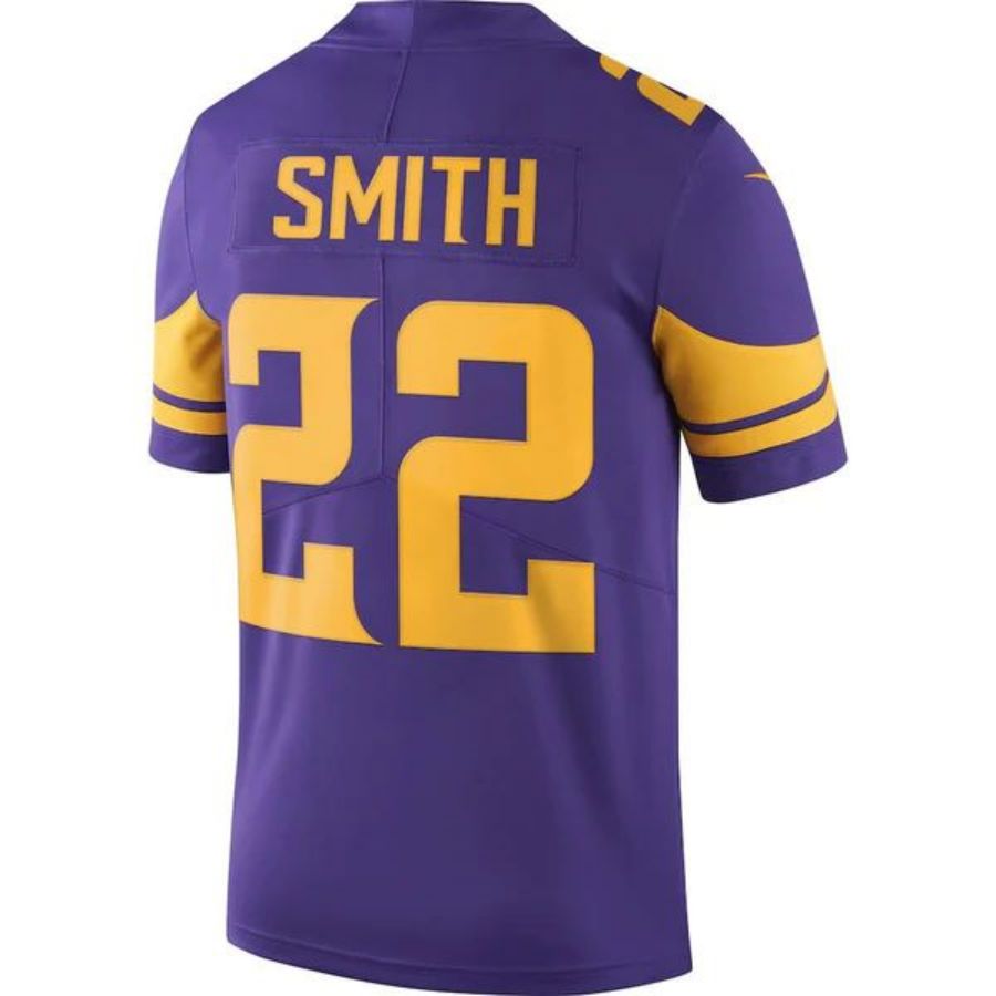 #22 Harrison Smith Player MN.Vikings Purple Legend Limited Football Jerseys