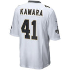 #41 Alvin Kamara Player NO.Saints White Game Football Jerseys