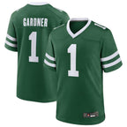 #1 Ahmad Sauce Gardner Player NY.Jets Legacy Green Game Football Jerseys