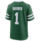 #1 Ahmad Sauce Gardner Player NY.Jets Legacy Green Game Football Jerseys