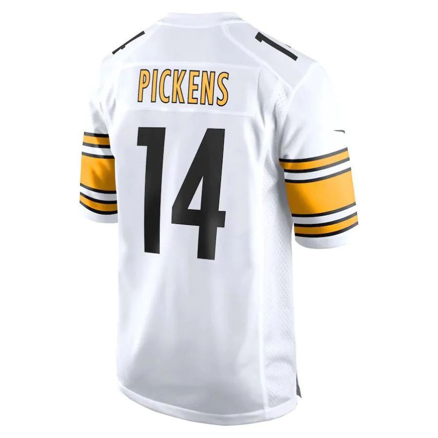 #14 George Pickens Player P.Steelers White Game Football Jerseys