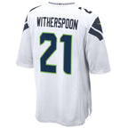 #21 Devon Witherspoon Player S.Seahawks White Game Football Jerseys