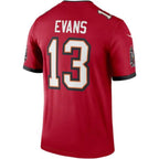 #13 Mike Evans Player TB.Buccaneers Red Legend Game Football Jerseys