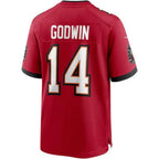 #14 Chris Godwin Player TB.Buccaneers Red Game Football Jerseys